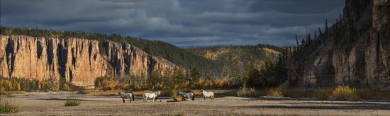 Picturesque Castles of the Sinyaya River in Yakutia, Russia, photo 17