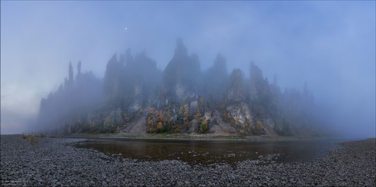 Picturesque Castles of the Sinyaya River in Yakutia, Russia, photo 19