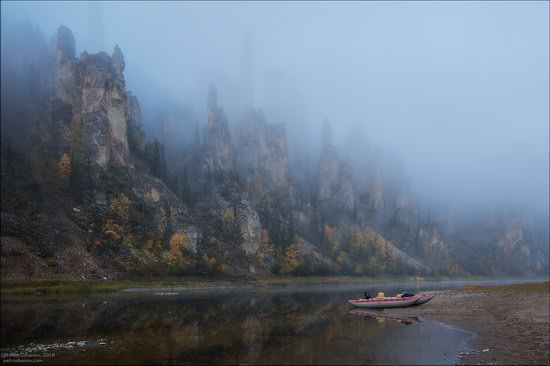 Picturesque Castles of the Sinyaya River in Yakutia, Russia, photo 20