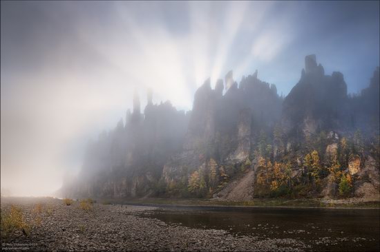 Picturesque Castles of the Sinyaya River in Yakutia, Russia, photo 23