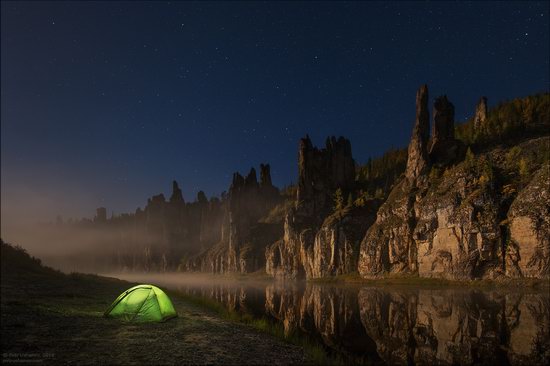 Picturesque Castles of the Sinyaya River in Yakutia, Russia, photo 6