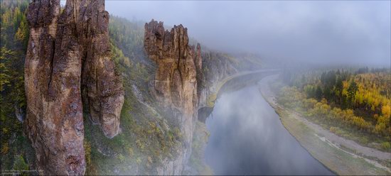 Picturesque Castles of the Sinyaya River in Yakutia, Russia, photo 7