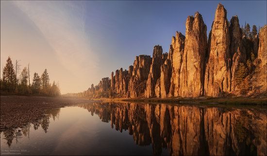 Picturesque Castles of the Sinyaya River in Yakutia, Russia, photo 9