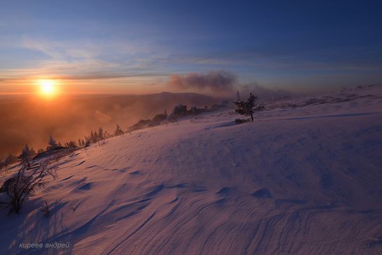 Frosty dawn in Taganay National Park, Russia, photo 10