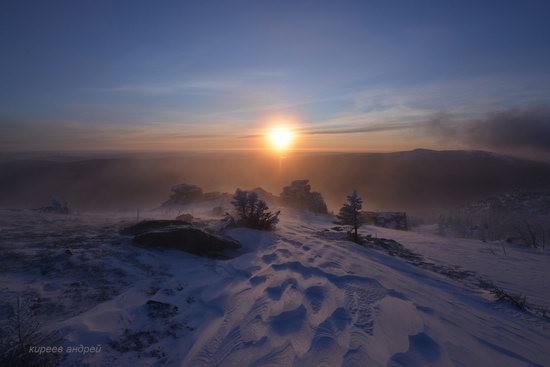 Frosty dawn in Taganay National Park, Russia, photo 16