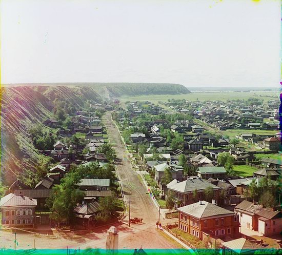 Tobolsk in 1912 and 2018, Russia, photo 6