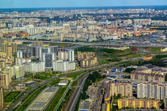 St. Petersburg, Russia from the highest observation deck in Europe, photo 11