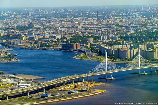 St. Petersburg, Russia from the highest observation deck in Europe, photo 14