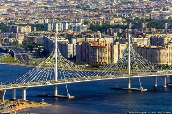 St. Petersburg, Russia from the highest observation deck in Europe, photo 15