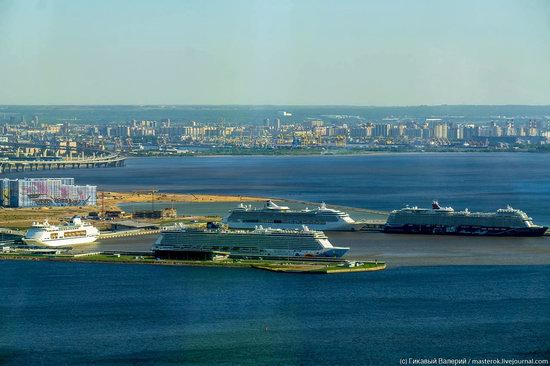 St. Petersburg, Russia from the highest observation deck in Europe, photo 22