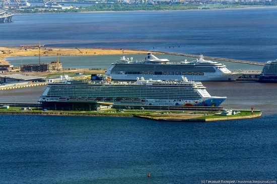 St. Petersburg, Russia from the highest observation deck in Europe, photo 23