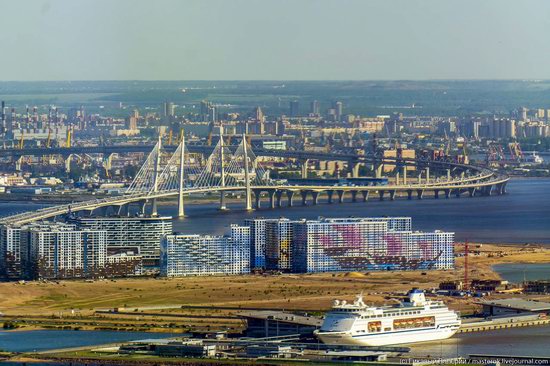 St. Petersburg, Russia from the highest observation deck in Europe, photo 25