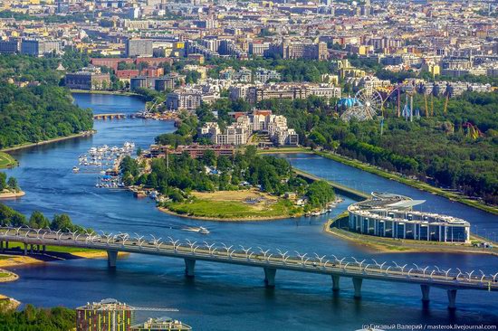 St. Petersburg, Russia from the highest observation deck in Europe, photo 3