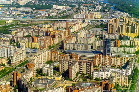 St. Petersburg, Russia from the highest observation deck in Europe, photo 5