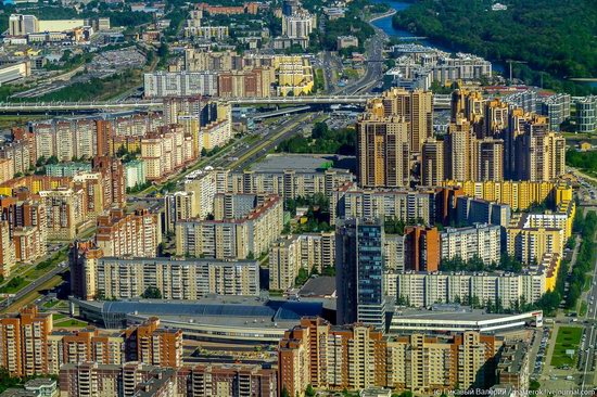 St. Petersburg, Russia from the highest observation deck in Europe, photo 8