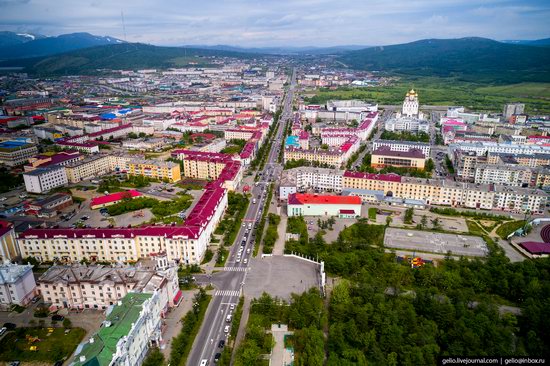 Magadan, Russia - the view from above, photo 11