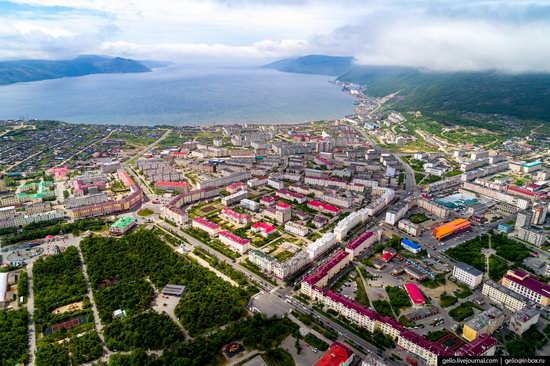 Magadan, Russia - the view from above, photo 2