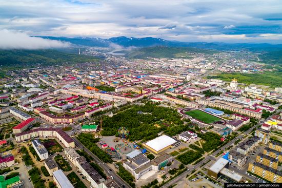 Magadan, Russia - the view from above, photo 21