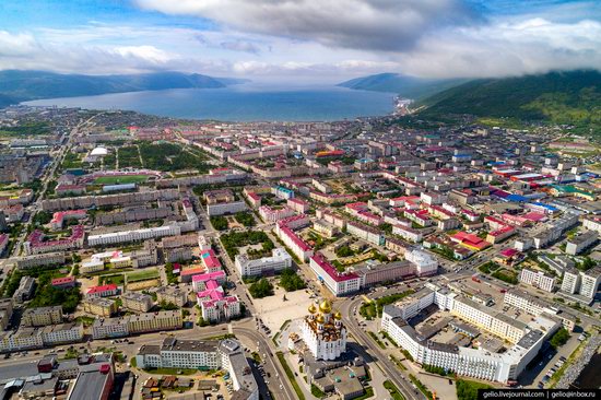 Magadan, Russia - the view from above, photo 4