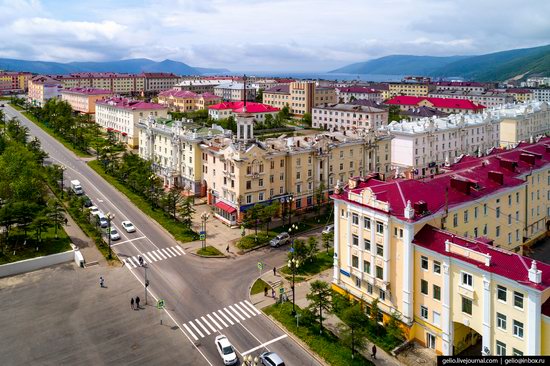 Magadan, Russia - the view from above, photo 9