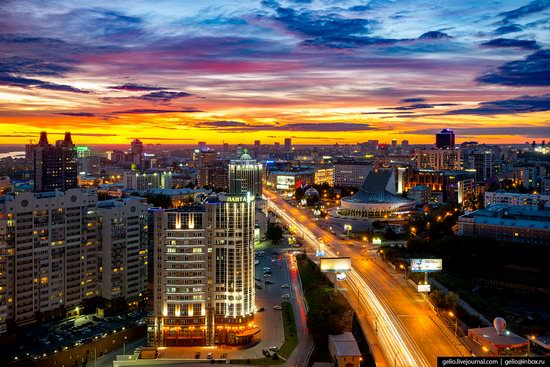 Novosibirsk from above, Russia, photo 1