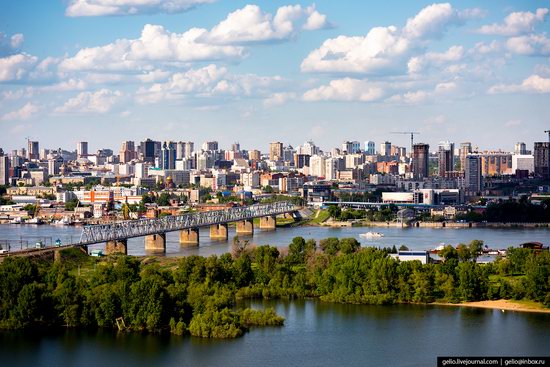 Novosibirsk from above, Russia, photo 2