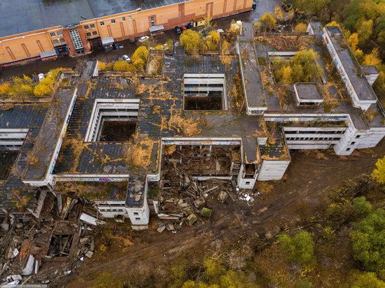 Abandoned Khovrino Hospital, Moscow, Russia, photo 9