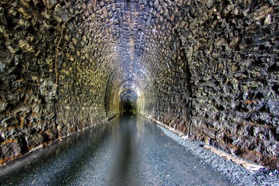 Abandoned Didino Railway Tunnel, Russia, photo 3