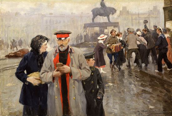 Russia in 1917-1919 - the Paintings of Ivan Vladimirov, picture 14