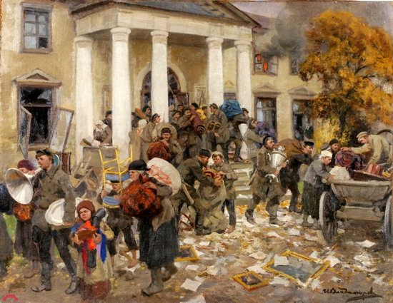 Russia in 1917-1919 - the Paintings of Ivan Vladimirov, picture 33