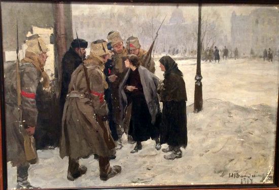 Russia in 1917-1919 - the Paintings of Ivan Vladimirov, picture 4