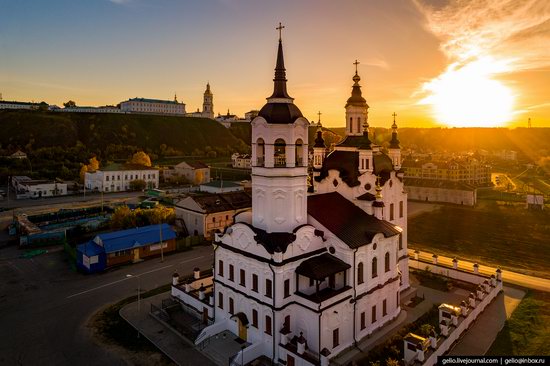 Tobolsk, Russia from above, photo 13