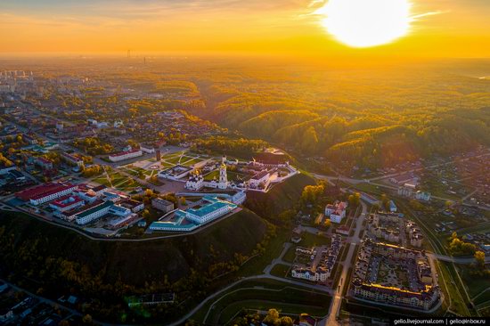 Tobolsk, Russia from above, photo 15