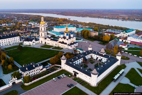 Tobolsk, Russia from above, photo 17