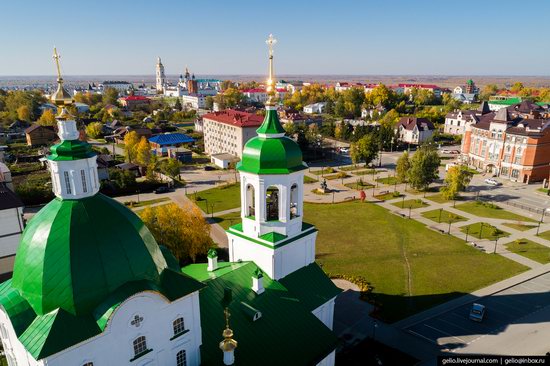 Tobolsk, Russia from above, photo 19