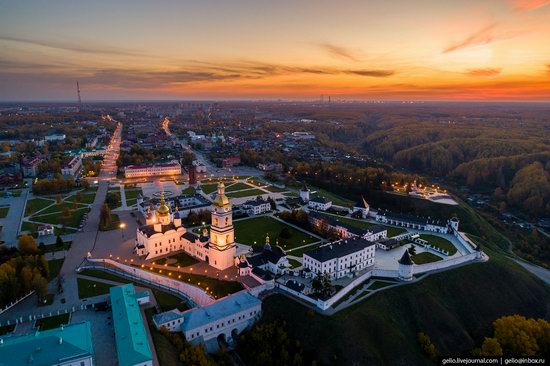 Tobolsk, Russia from above, photo 2