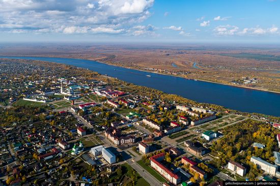 Tobolsk, Russia from above, photo 20