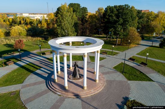 Tobolsk, Russia from above, photo 21