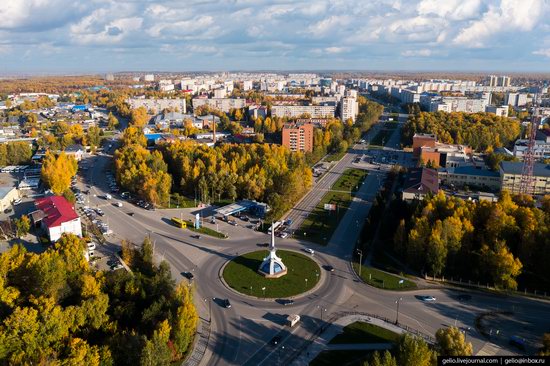 Tobolsk, Russia from above, photo 23