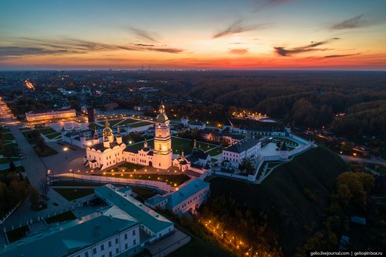 Tobolsk, Russia from above, photo 25