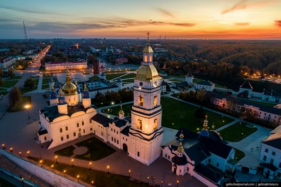 Tobolsk, Russia from above, photo 5