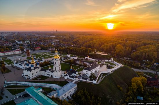 Tobolsk, Russia from above, photo 6