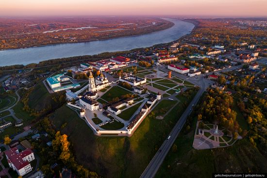 Tobolsk, Russia from above, photo 9