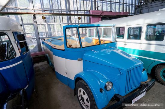 Soviet retro vehicles in the Moscow Transport Museum, Russia, photo 10