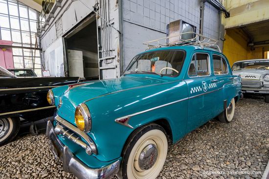 Soviet retro vehicles in the Moscow Transport Museum, Russia, photo 12