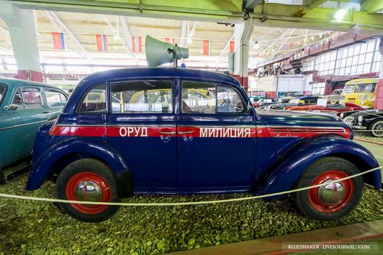 Soviet retro vehicles in the Moscow Transport Museum, Russia, photo 13