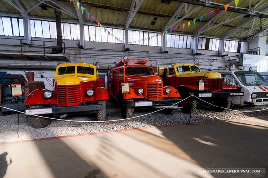 Soviet retro vehicles in the Moscow Transport Museum, Russia, photo 15