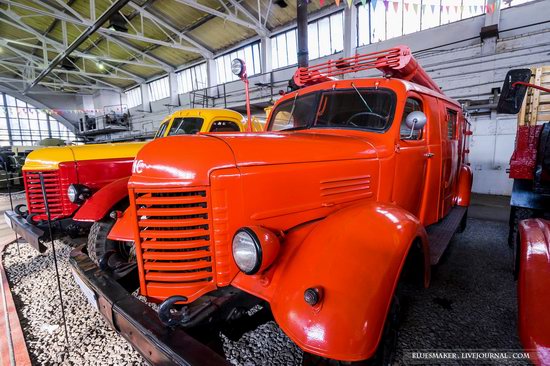 Soviet retro vehicles in the Moscow Transport Museum, Russia, photo 16