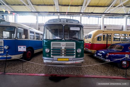 Soviet retro vehicles in the Moscow Transport Museum, Russia, photo 17