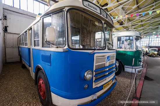 Soviet retro vehicles in the Moscow Transport Museum, Russia, photo 18